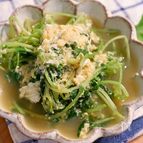 【節約×絶品】5分で完成！〈とろ〜り豆苗と卵とじ〉あと1品に