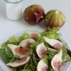 イチジクのサラダ、材料は3つだけ