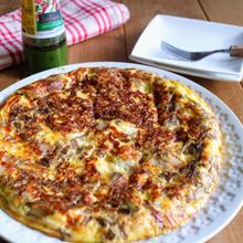 フライパン1つ！キッシュ風バジルオムレツ
