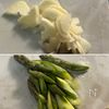 【豚肉とアスパラのバター醤油スパゲティ】にんにく香るコク旨♪の下準備