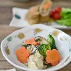 レンジで作る牡蠣のオイスターソース和え