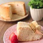 フレッシュいちごのヨーグルト米粉シフォン
