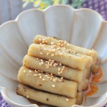レンジで簡単！新ごぼうのピリ辛ラーポン漬け【作り置き】