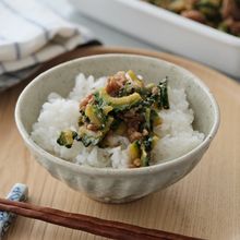 ゴーヤのひき肉味噌炒め