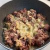 成形なしで簡単♪らくらく満腹【ハンバーグ風くずし丼】の工程1