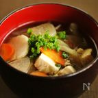 根菜たっぷり！基本のけんちん汁