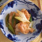 ねぎで温活♡調味料はポン酢だけ！手羽元と長ねぎの炒め煮