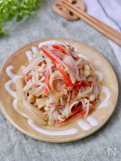 節約副菜 えのきとかにかまのナムル By Rinaty りなてぃ レシピサイト Nadia ナディア プロの料理家のおいしいレシピ 節約副菜 えのきとかにかまのナムル By Rinaty りなてぃ レシピサイト Nadia ナディア プロの料理家のおいしいレシピ