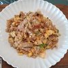 ゆの作ってみた!投稿(【ねぎ塩豚カルビ炒飯】食材3つ☆男子が喜ぶ!)