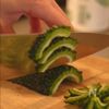 ゴーヤ入り豚しゃぶキムチの工程1