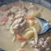 子どもウケ抜群♪【チキンカレークリーム煮】の工程3