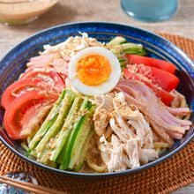 極旨ごまだれ冷やし中華│練りごま不要！お家調味料でお店の味
