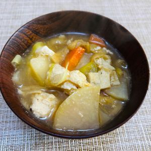 puricoの作ってみた!投稿(具沢山けんちん汁♩節分の食卓に◎あっさり美味しい！お野菜沢山)