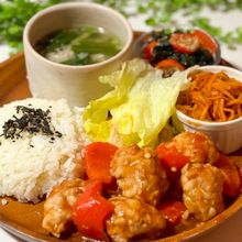 【まな板・包丁・油不要！】豚こま肉で蒸して作る酢豚