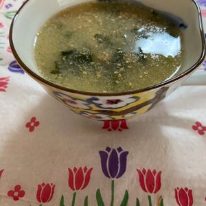 万福の作ってみた!投稿(【ほうれん草とえのきのごま味噌汁】ごまの風味がおいしい♪)