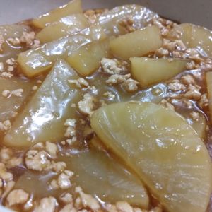 りゅ＊かの作ってみた!投稿(【そぼろ大根のとろとろ煮】とろける大根♪そぼろあんたっぷり✩)