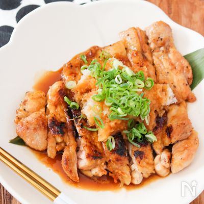 家族が大絶賛する！！激旨チキンステーキ『みぞれ鶏』