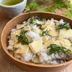 白だしで味わう筍とちりめんじゃこの混ぜ寿司