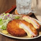 これはハマる♡【お餅とチーズのミルフィーユハムカツ】