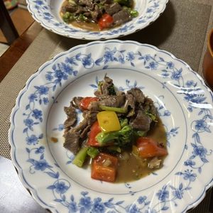 Hikeyの作ってみた!投稿(牛肉のオイスターソース炒め)
