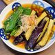 【茄子とピーマンの揚げ浸し】冷やしても◎ジュワッと染みうま♪