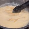 豆乳で作る！濃厚明太クリームパスタの工程3