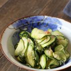 大人気！【生ズッキーニの梅塩麹和え】簡単◎食材一つ◎