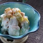 さつまいもと大豆のサラダ