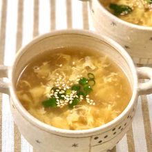 【中華料理店のたまごスープ】ふわふわ卵♡3分で完成！