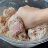 【冷凍豆腐で作るくるくるミートチーズパイ】節約/かさましの工程2