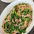 【麻婆ニラもやし】ご飯が進む、コスパ最高！