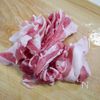 海老と豚肉のとろーりチンゲン菜炒めの工程1
