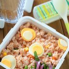 ツナケチャップのピラフ風弁当