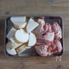 鶏ももとながいもの甘辛炒めの工程1