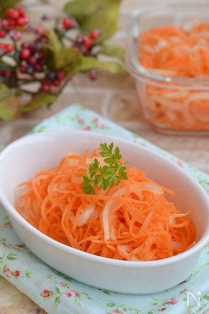 人参と玉ねぎのわさびマリネ 作り置き By 鈴木美鈴 レシピサイト Nadia ナディア プロの料理家のおいしいレシピ