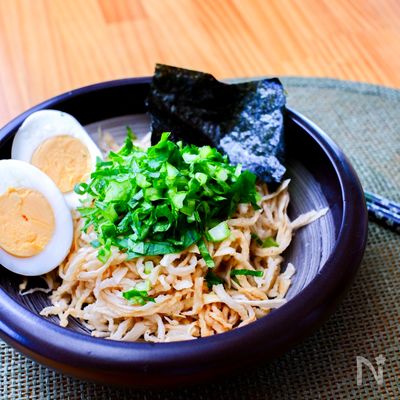 【美味くなりたい人へ】切り干し大根でニア油そば