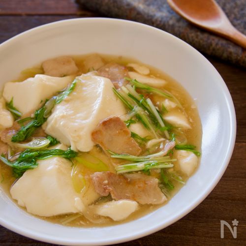 トロトロ【豆腐の豚ねぎあん】体ぽかぽかおかず