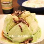 まるごとレタスの温サラダ