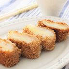 ゴマたっぷり！焼き餅