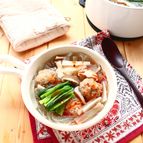 あらびき肉団子と韓国春雨の「食べるスープ」