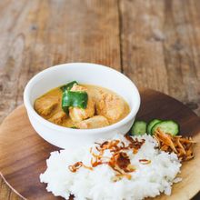 レンチンなのに本格派❗️【バターチキンカレー】