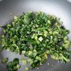 小松菜と白ごまの醤油焼きおにぎりの工程1