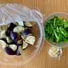 【なすとニラの甜麺醤炒め】8分あればできる！冷やしても◎の下準備