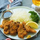 サクサク！【レバかつ】月島名物