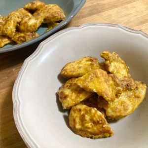 ゆかりの作ってみた!投稿(節約食材ひとつで【カレーマヨチキン】)