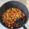 夏野菜たっぷり！至福のえびカレーの工程4