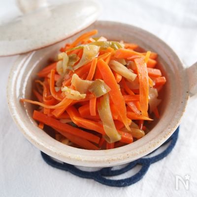 ごはんのお供に☆にんじんとザーサイの炒め