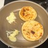 【発酵不要！】フライパンで豆腐米粉ピザパンの工程6