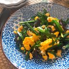 簡単・美味しい♡きくらげとにらのふわふわたまご中華炒め