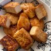 万福の作ってみた!投稿(ワンパン10分!【鶏むね肉と厚揚げの甘酢炒め】ご飯すすむ♩)
